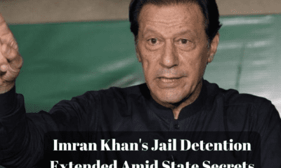 Imran Khan's Jail Detention Extended Amid State Secrets Charges