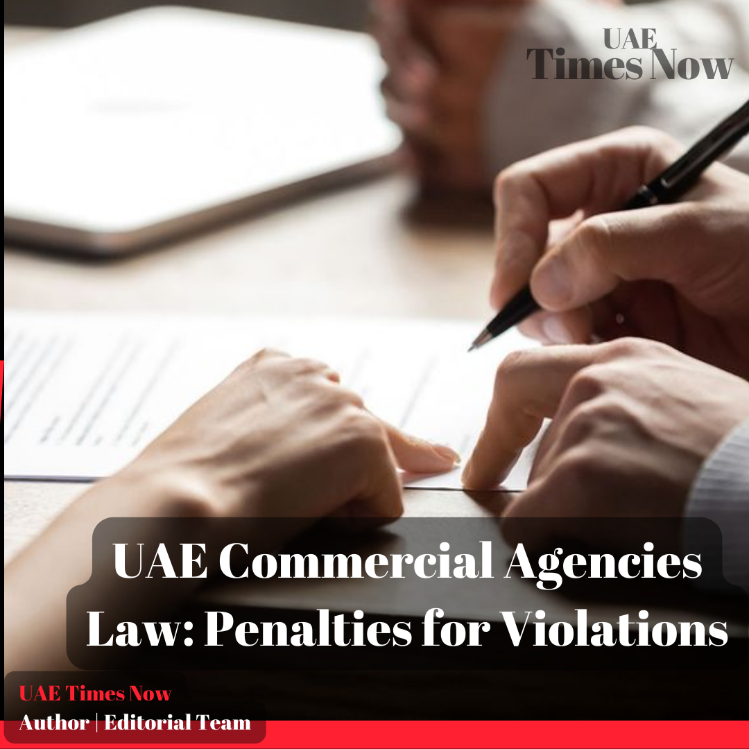 UAE Commercial Agencies Law: Penalties for Violations