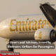 An Advisory issued by Emirates Airlines for Passengers