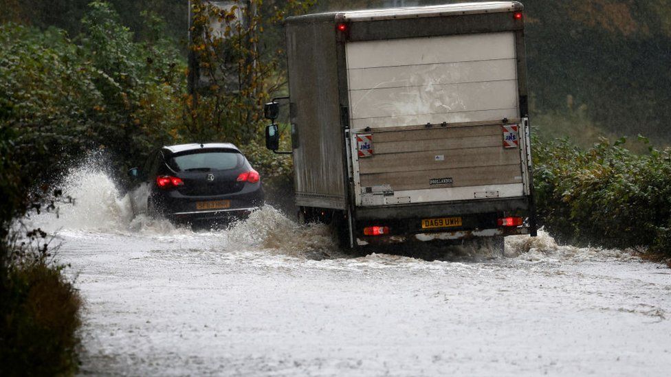 The Met Office has given an amber alert for heavy downpours for areas of eastern Scotland during Storm Babet.