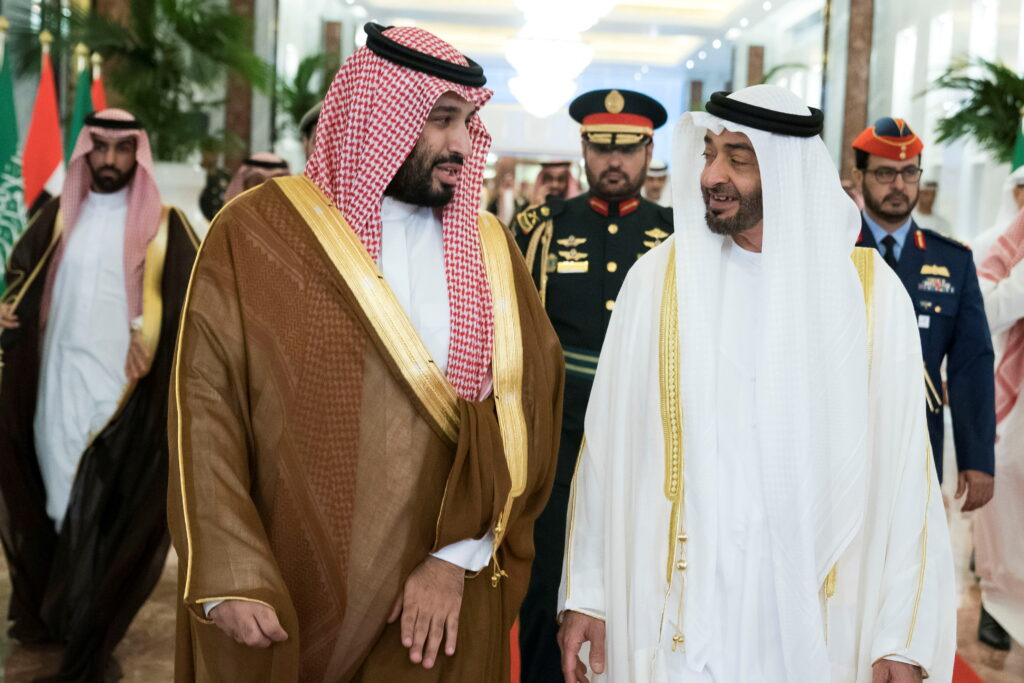 UAE and Saudi Arabia overpower VC funding in the MENA province.