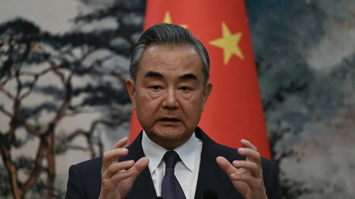 Wang Yi has called for a quick ceasefire in Israel, emphasising the importance of major world powers working together to avoid a humanitarian calamity.