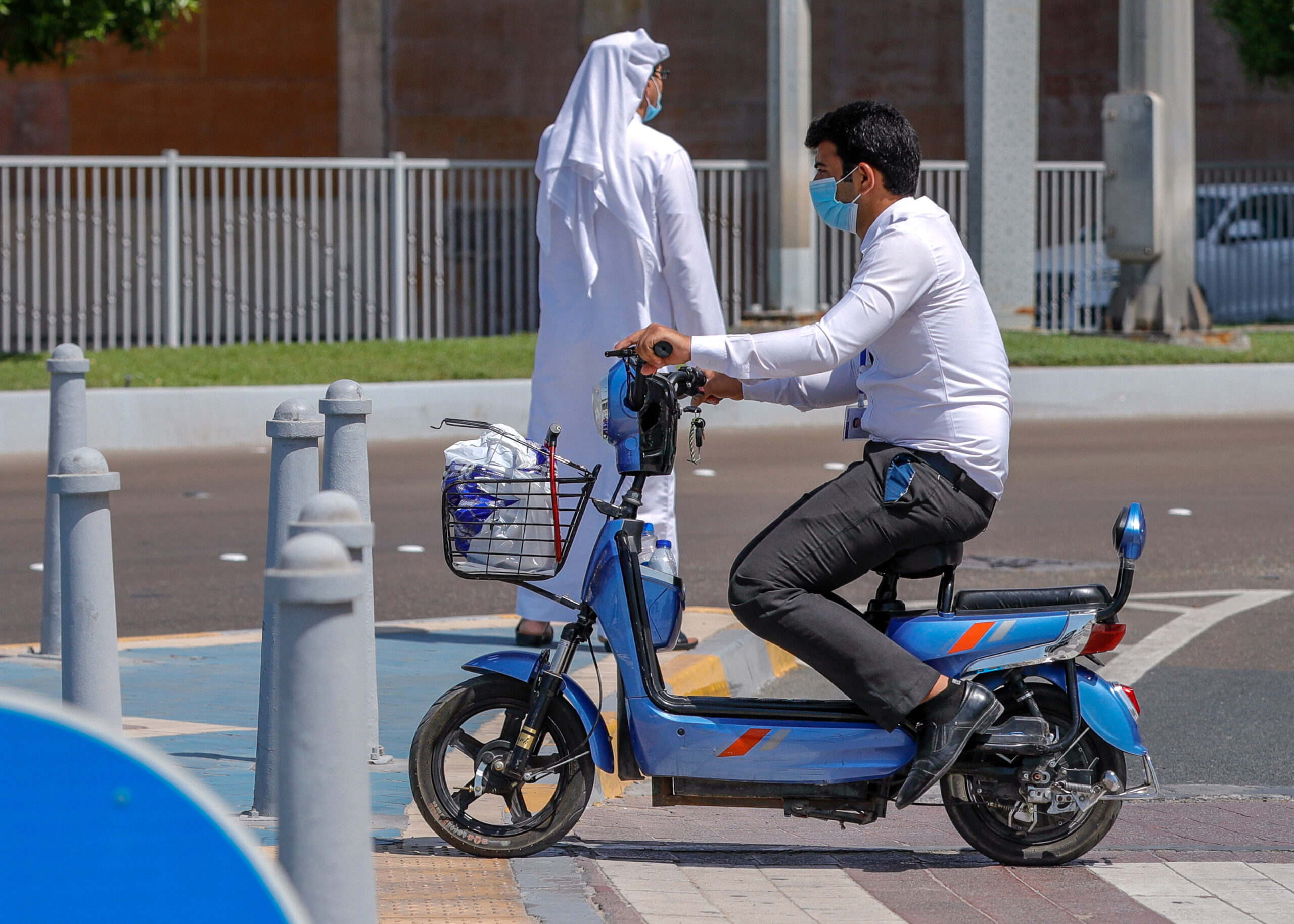 Police seek to foster the safe use of bikes and e-scooters in the emirate.