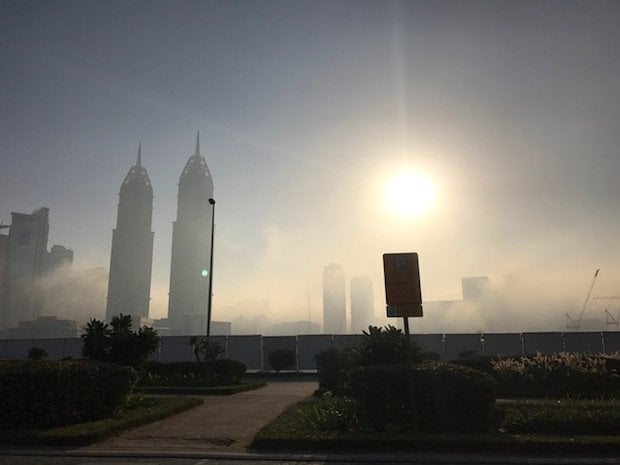 On Monday, the National Centre of Meteorology (NCM) predicts fair to partly overcast weather across the United Arab Emirates.