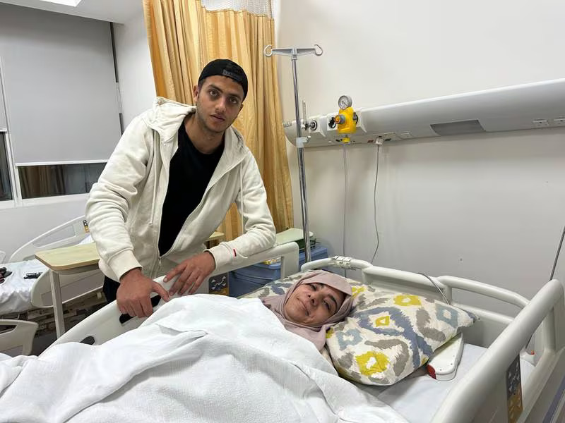 Nesreen Al Muqayed is getting treatment in Abu Dhabi after surviving a missile attack along with her family.