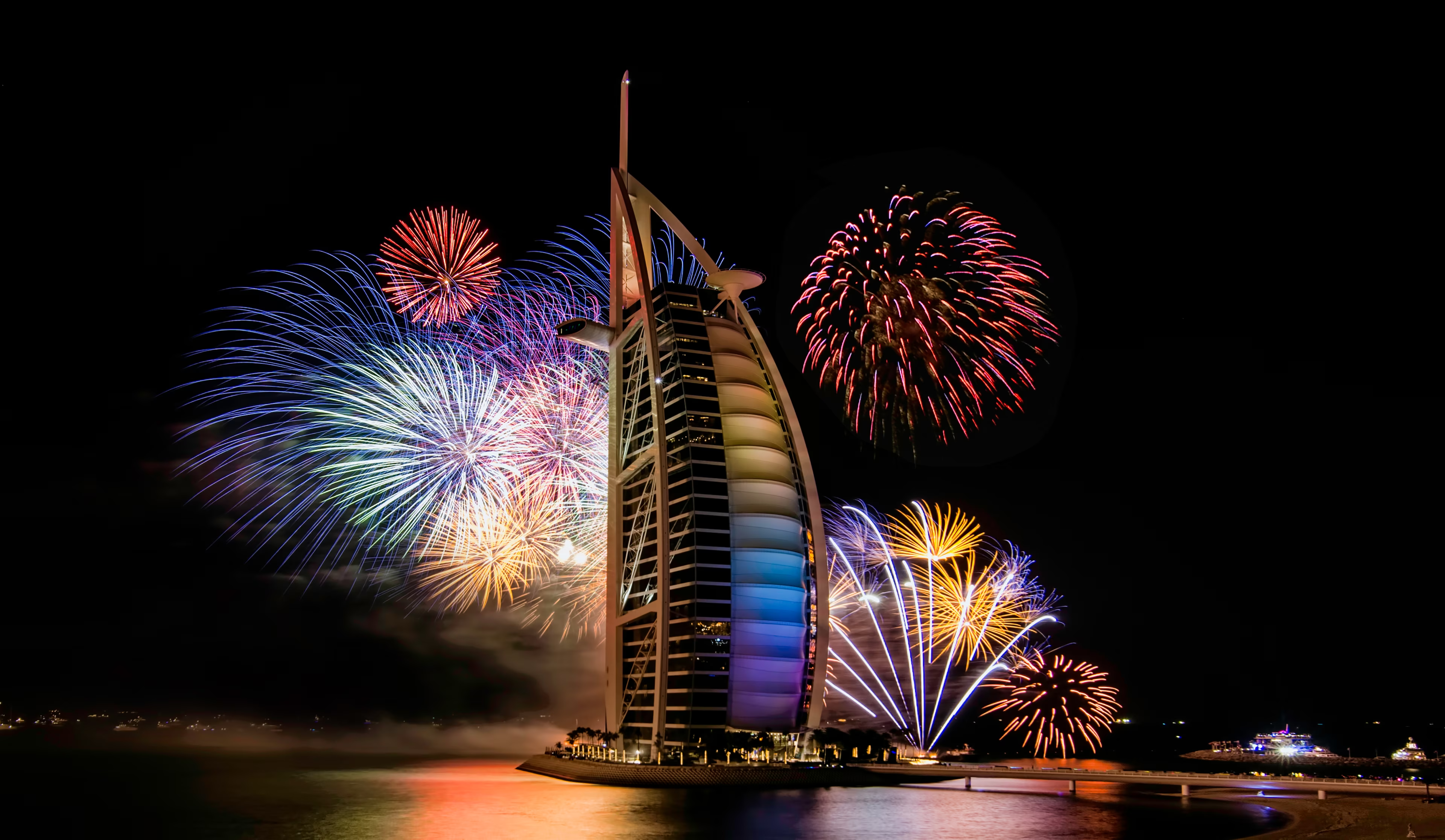 Dubai's New Year's Eve entertainment lineup includes concerts, drone shows, and beach parties.