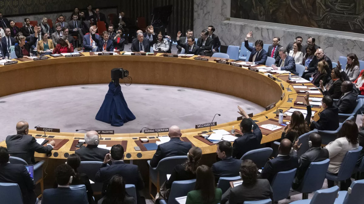 On Friday, the United Nations Security Council approved a resolution to increase humanitarian aid to the Gaza Strip.