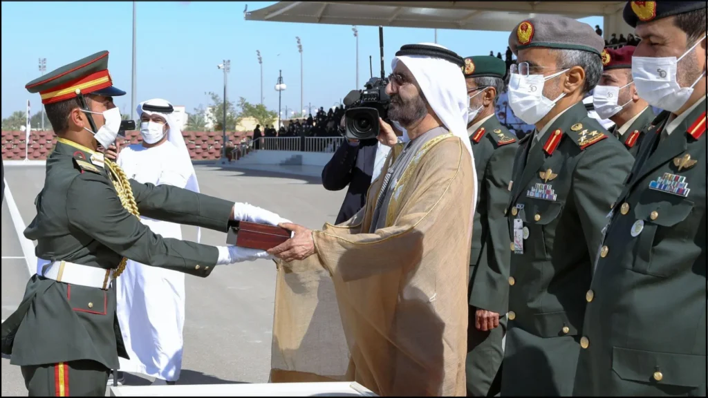 "Leaders of Tomorrow: Sheikh Mohammed Witnesses Zayed II Military College Graduation"