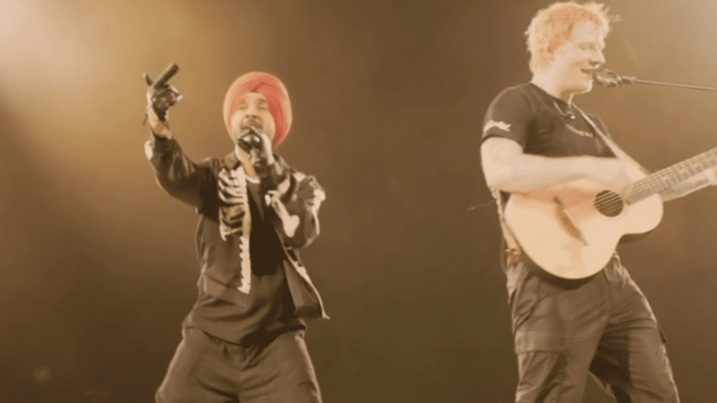 Ed Sheeran Surprises Mumbai Concert Audience with Punjabi Performance alongside Diljit Dosanjh