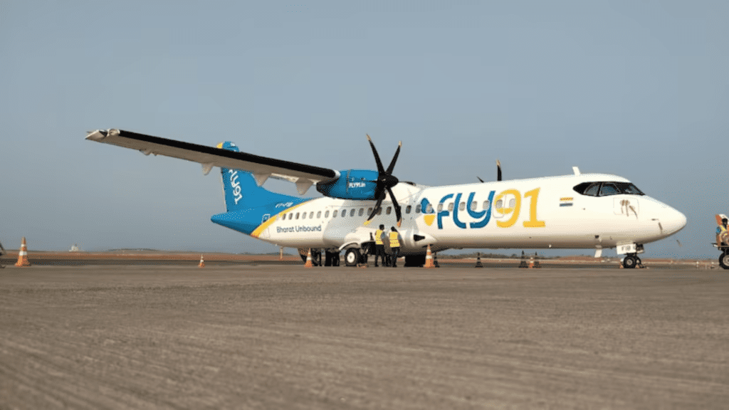 India's New Airline Fly91 to Ease Domestic Travel Congestion