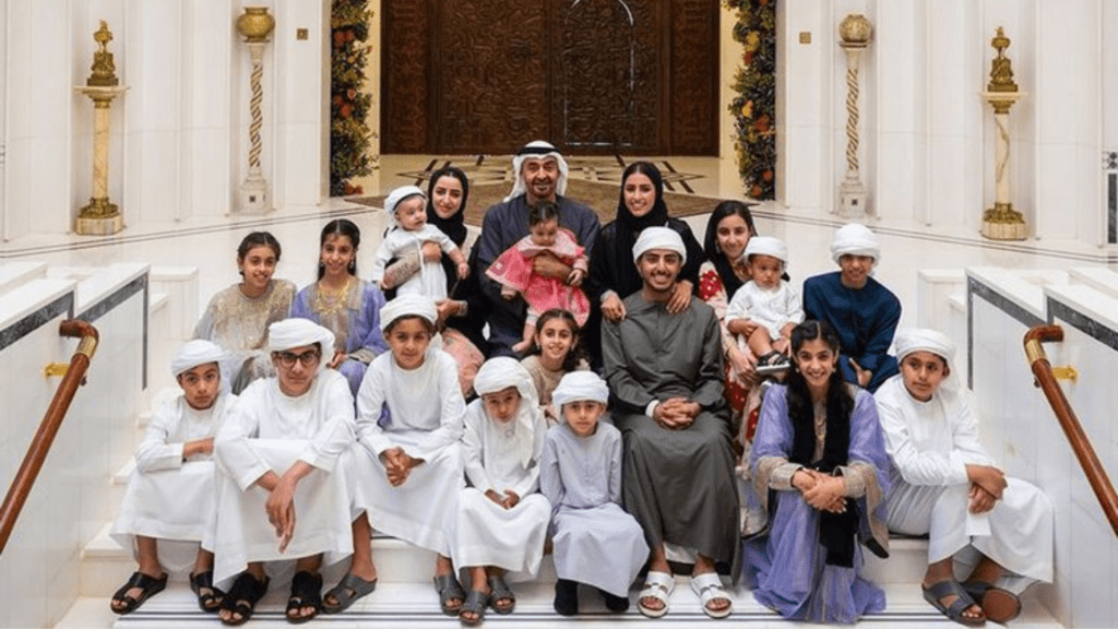 UAE President Sheikh Mohamed bin Zayed Shares Warm Family Moments on Eid Al Fitr