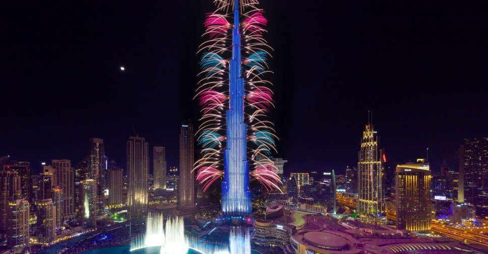 Burj Khalifa Fireworks