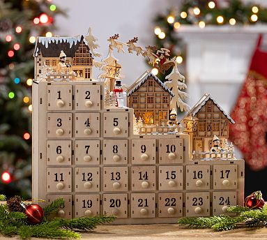 wooden advent calendar 1 m