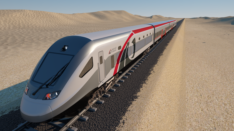 Etihad Rail Passenger rendered images 10