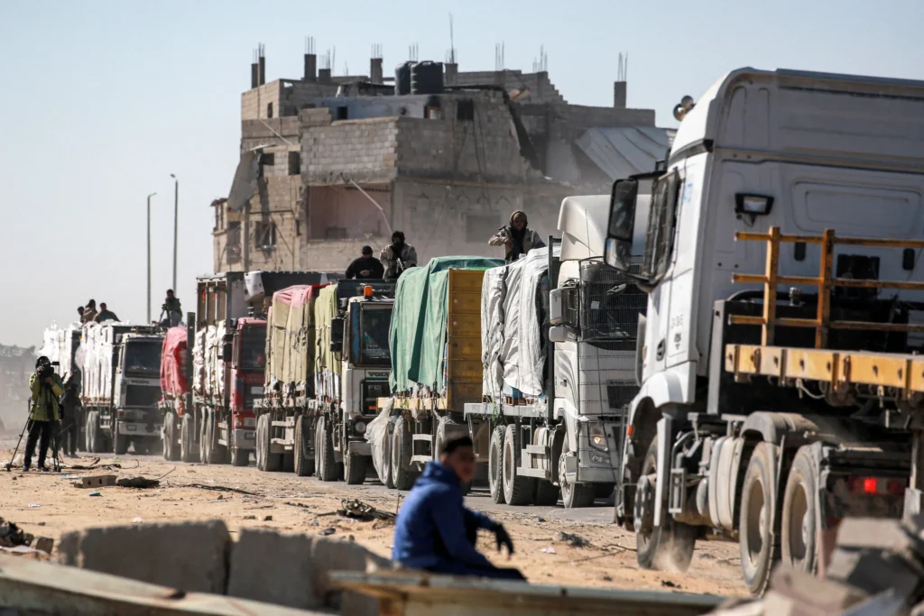 UAE Aid Trucks