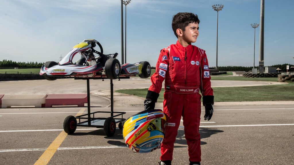 Emirati child racer