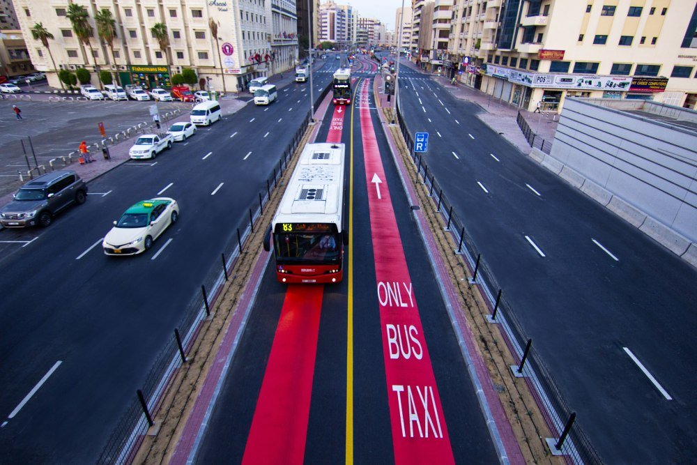 Dubai Bus Lanes