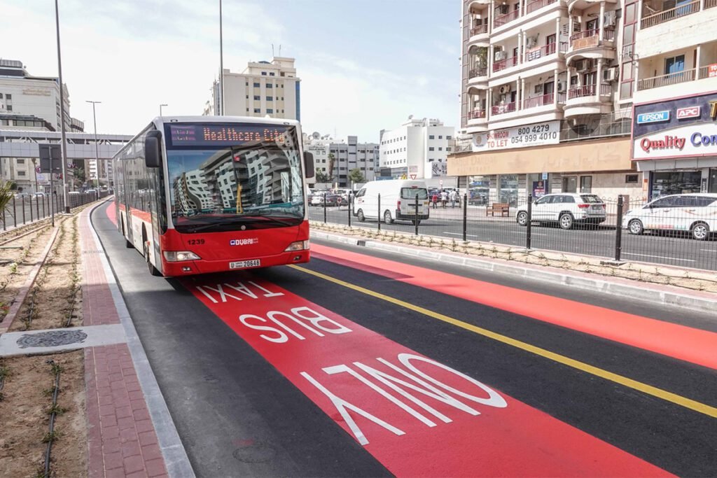 Dubai Bus Lanes