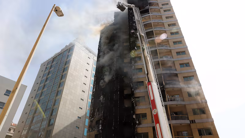 Dubai Restaurant Fire
