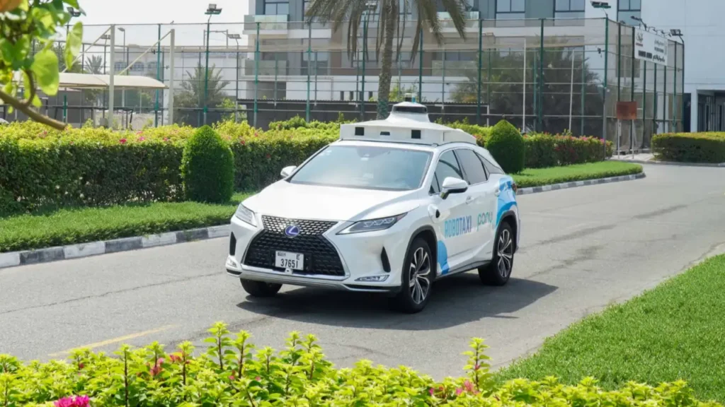 Dubai autonomous vehicle