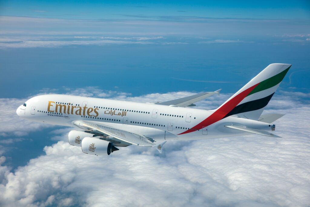 Emirates Dubai-Mauritius Flight