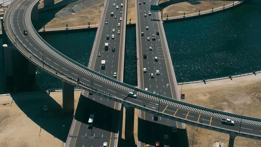 Dubai traffic diversion
