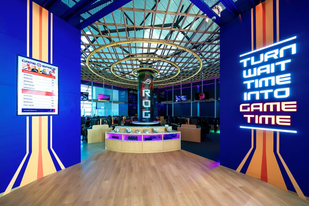 Gaming Lounge DXB Airport