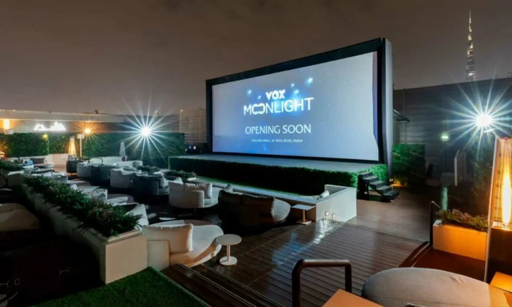 Open Air Cinema in Dubai
