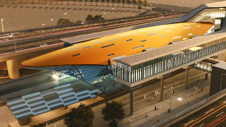 Dubai Metro Centrepoint Station Traffic Diversion