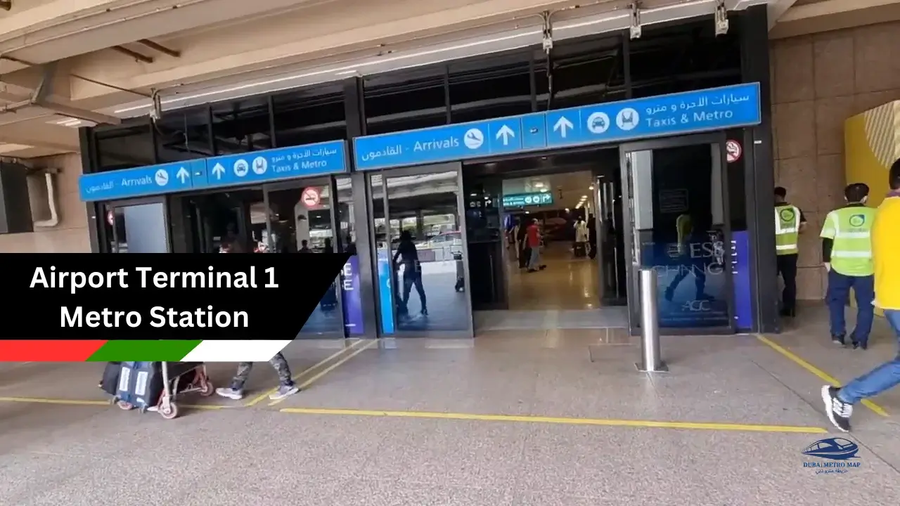 Dubai Airport Terminal 1 Metro Station