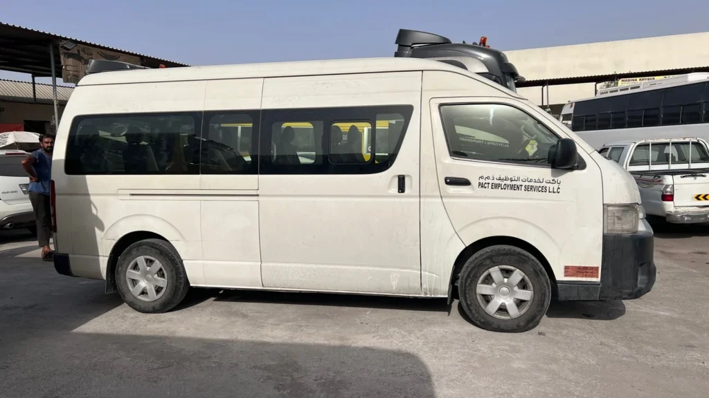 14 Seater Van Rental Dubai