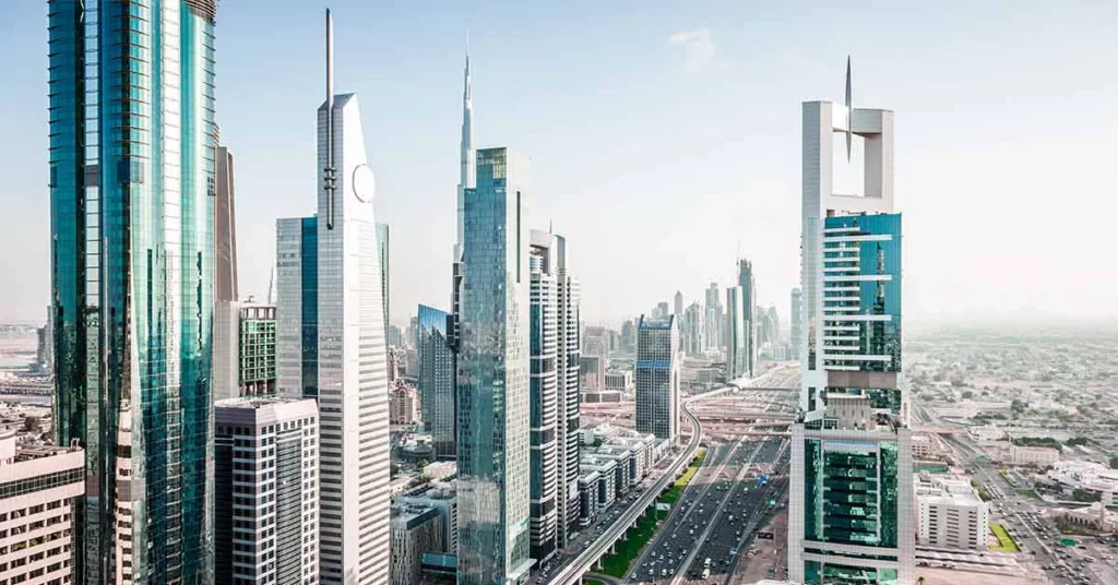 UAE office rents Q2 2025