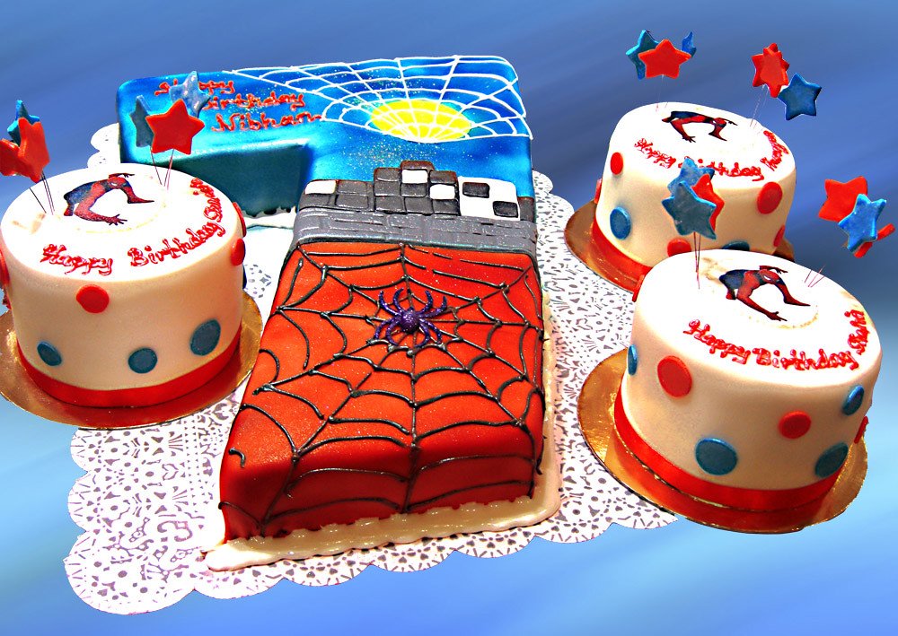 Spiderman Cake Dubai