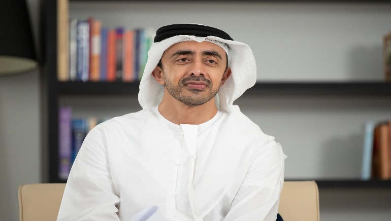 Abdullah bin Zayed Condemns Israeli Attack