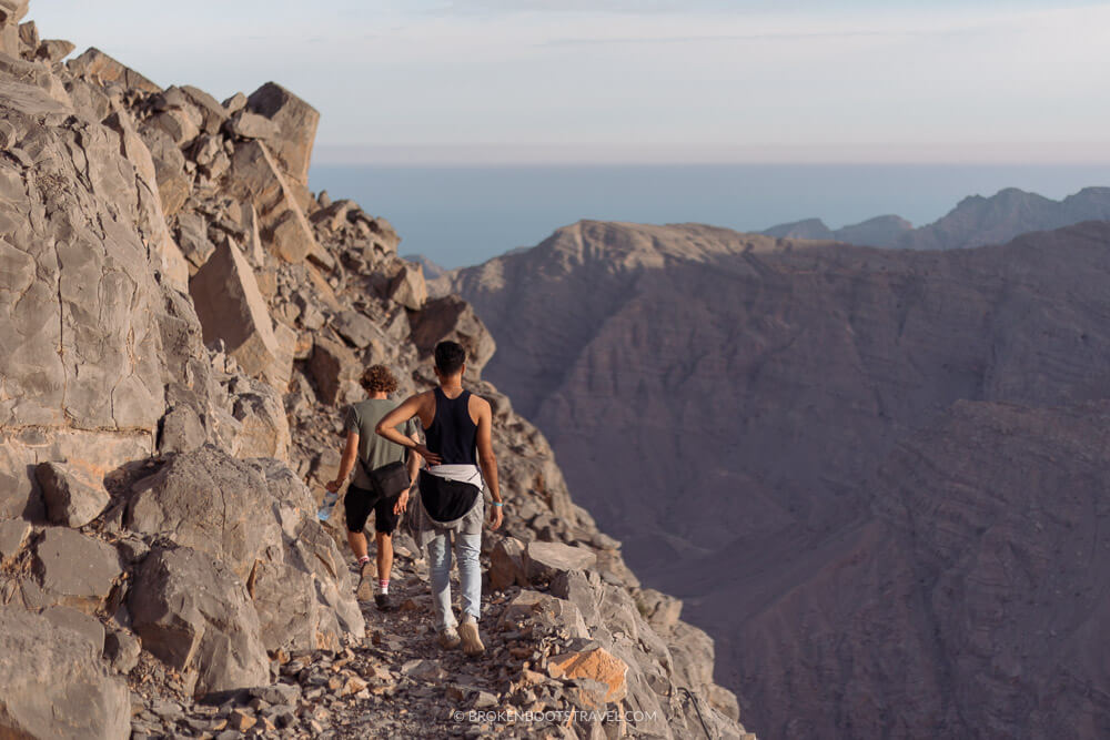 Mountain Hiking in Dubai