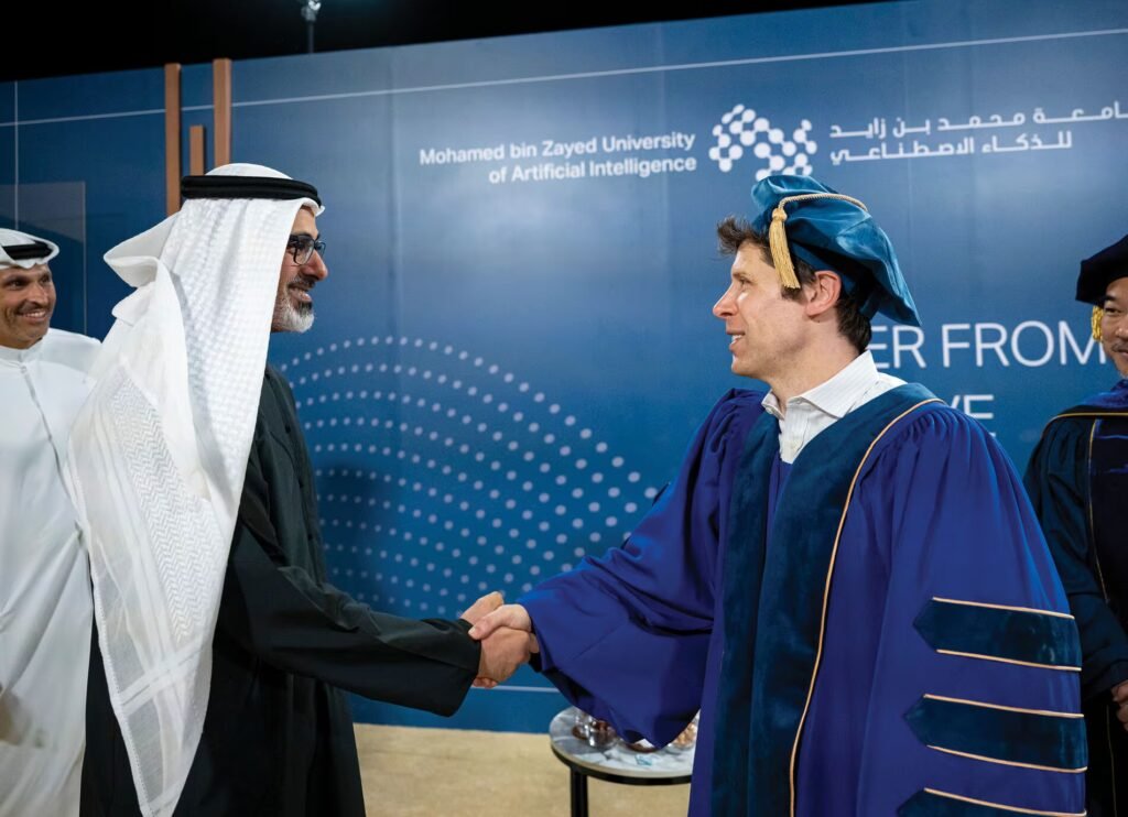 Sam Altman honorary doctorate MBZUAI