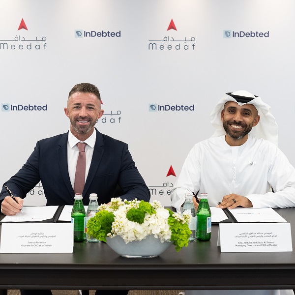 Meedaf and InDebted partnership UAE
