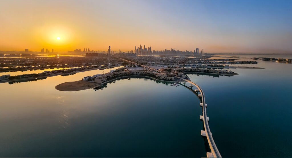Sunrise in Dubai