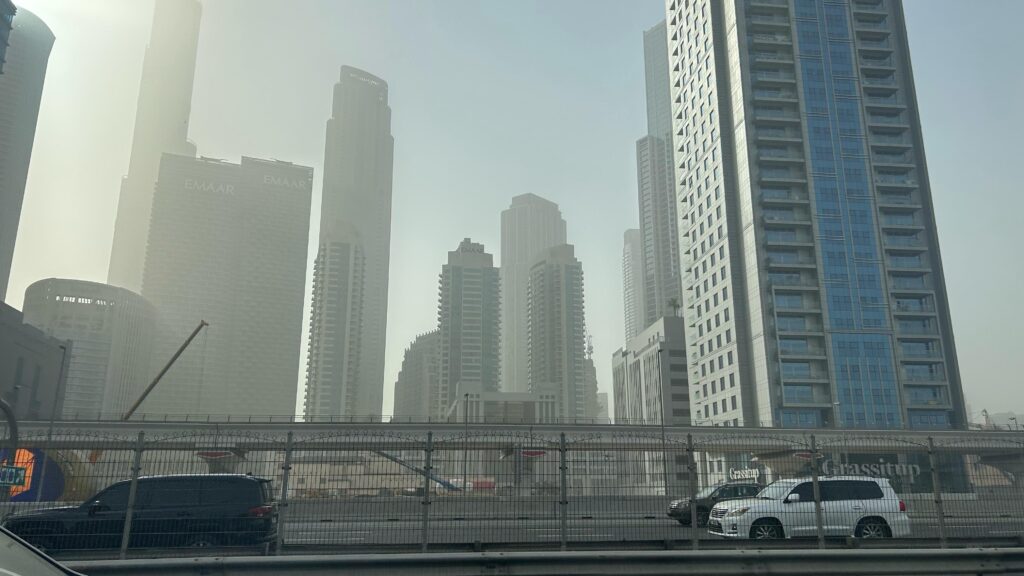 Dubai Weather Fluctuates