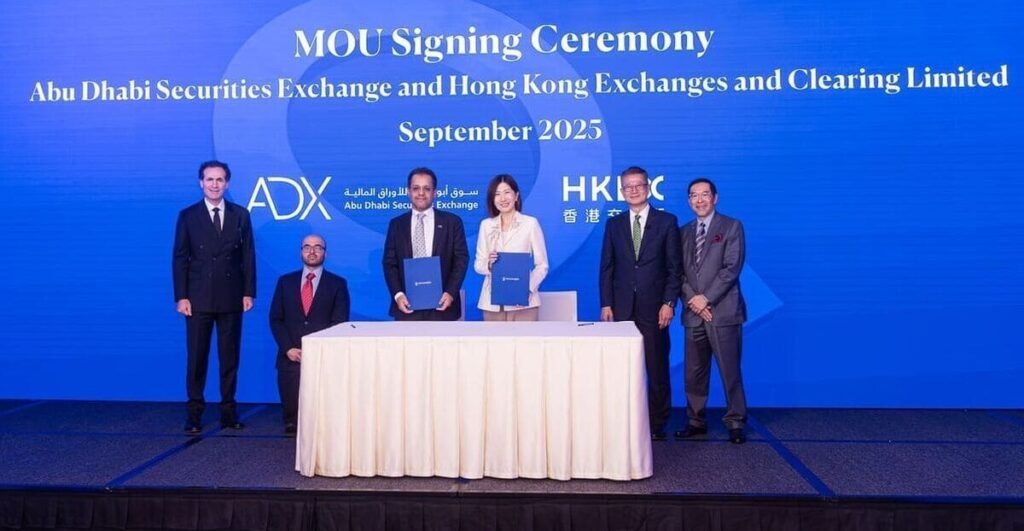Abu Dhabi and Hong Kong Exchanges