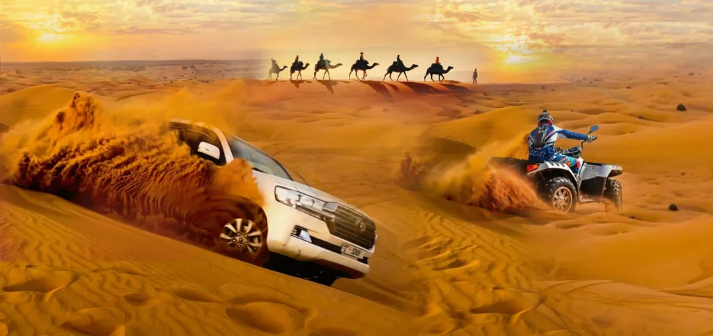 Dune Bashing in Liwa Desert