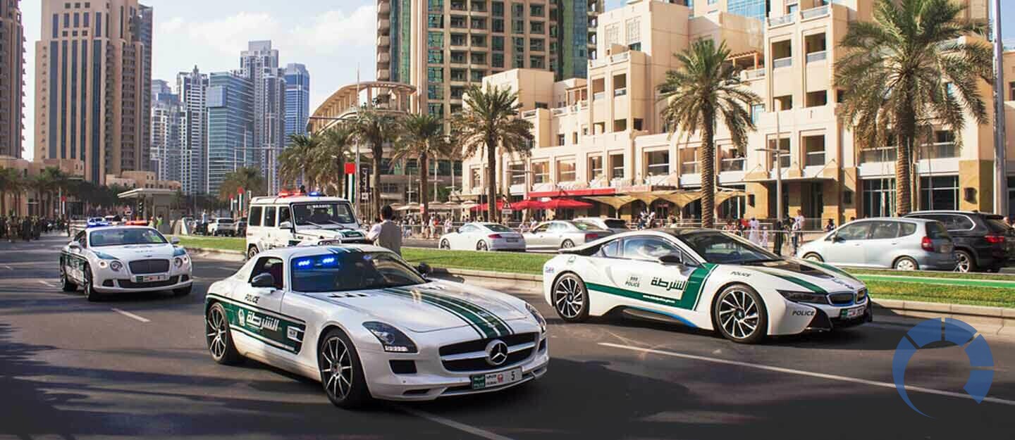 Dubai Police Car