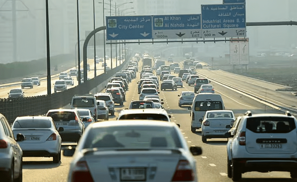 Dubai traffic delays