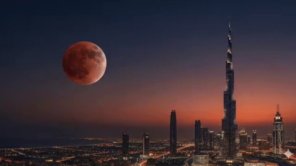 Lunar Eclipse UAE 2025