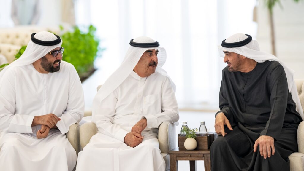 UAE President Meets Ruler of Umm Al Quwain