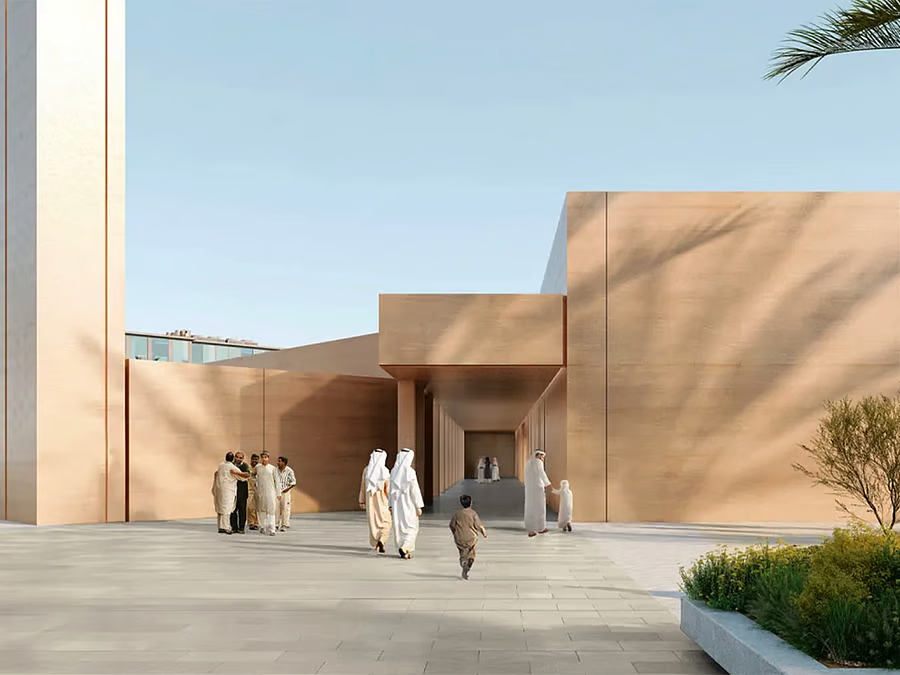 Net-zero mosque in Abu Dhabi