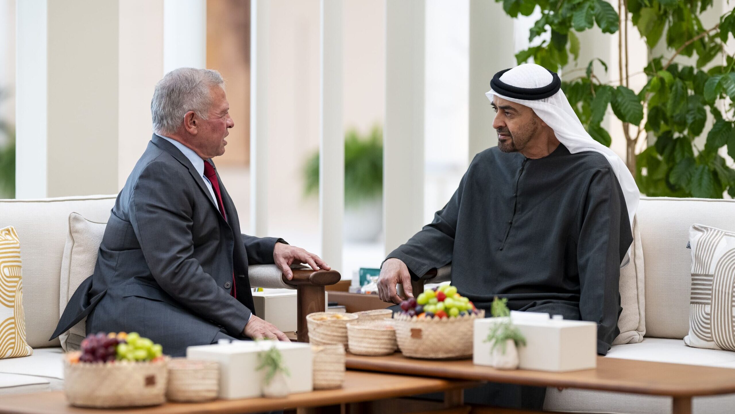 UAE President and King of Jordan