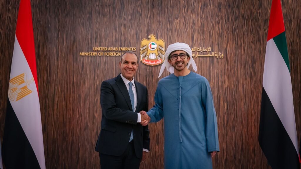 Abdullah bin Zayed Egypt Foreign Minister Talks