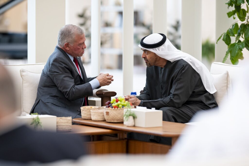 UAE President and King of Jordan 