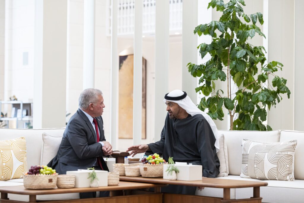 UAE President and King of Jordan